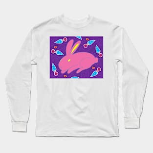 Pink Bunny Long Sleeve T-Shirt